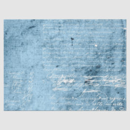 Seda Série de Papel Azul Efêmero Design 10