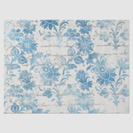 Seda Série de Papel Azul Efêmero Design 11