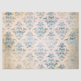 Seda Série de Papel Azul Efêmero Design 3
