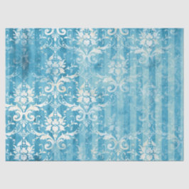 Seda Série de Papel Azul Efêmero Design 5