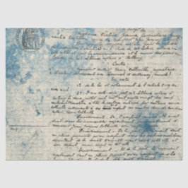 Seda Série de Papel Azul Efêmero Design 9