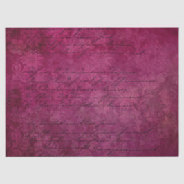 Seda Série de Papel Burgundy Efêmero Design 15