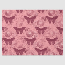 Seda Série de Papel Burgundy Efêmero Design 16