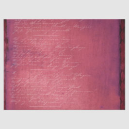 Seda Série de Papel Burgundy Efêmero Design 5