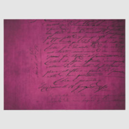 Seda Série de Papel Burgundy Efêmero Design 6