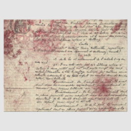 Seda Série de Papel Burgundy Ephemera Design 14