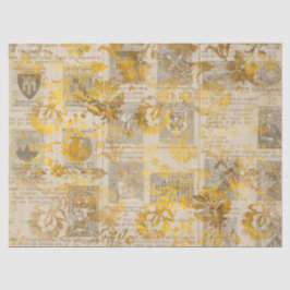 Seda Série de Papel Dourado Efêmero Design 1