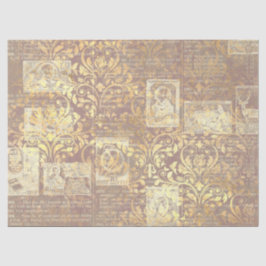 Seda Série de Papel Dourado Efêmero Design 11