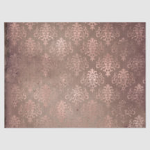 Série de Papel Éfêmera Dourado Rosa Design 18