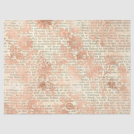 Seda Série de Papel Ephemera Rose Gold Design 9