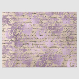 Seda Série de Papel Lavanda Efêmera Design 16