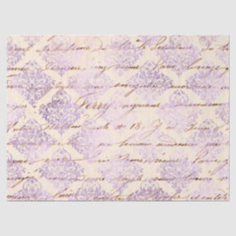 Seda Série de Papel Lavanda Efêmera Design 22