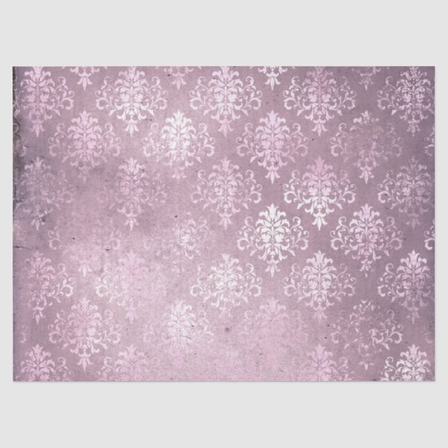 Seda Série de Papel Lavanda Efêmero Design 5 (Frente )