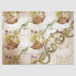 Seda Série de Papel Ornamentado Efêmero Design 11