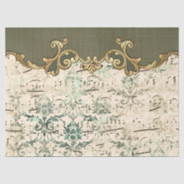 Seda Série de Papel Ornamentado Efêmero Design 3