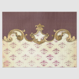 Seda Série de Papel Ornamentado Efêmero Design 5