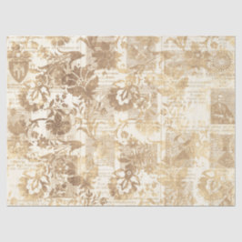 Seda Série de Papel Sepia Ephemera Design 3