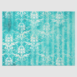 Seda Série de Papel Turquesa Efêmero Design 20