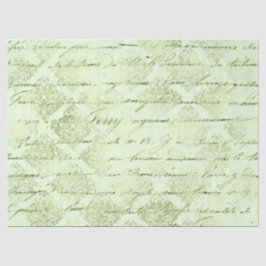 Seda Série de Papel Verde Efêmero Design 10