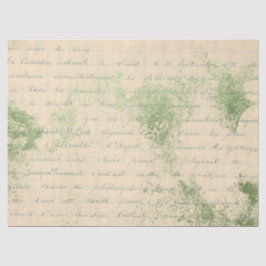 Seda Série de Papel Verde Efêmero Design 15
