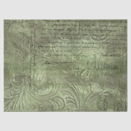 Seda Série de Papel Verde Efêmero Design 16