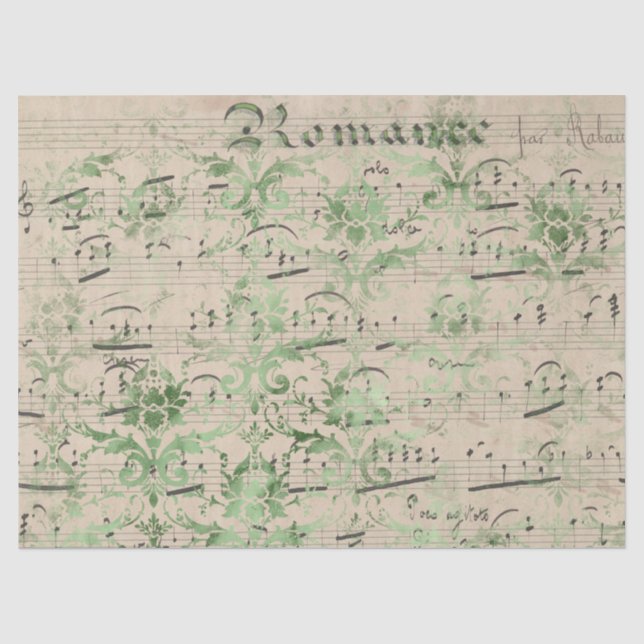 Seda Série de Papel Verde Efêmero Design 17 (Frente )