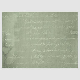Seda Série de Papel Verde Efêmero Design 22
