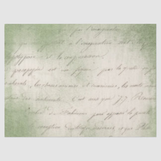 Seda Série de Papel Verde Efêmero Design 3