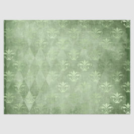 Seda Série de Papel Verde Efêmero Design 5
