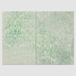 Seda Série de Papel Verde Efêmero Design 7