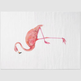 Seda Série de Pássaros Tropicais: Flamingo Papel Tissue