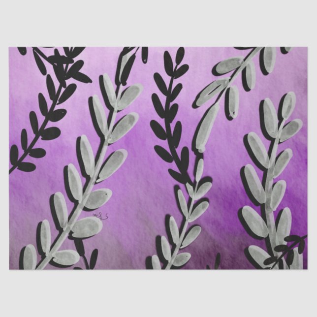 Seda Set de hojas de papel de regalo (Frente )