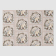 Texto do Conjunto de Papel Tecidos 2 Tema de Vinta