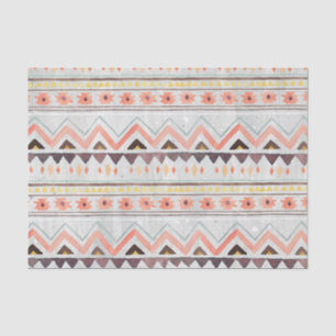 Seda Tribal, étnico, Boho, lenço de papel ocidental,