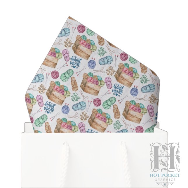 Seda Tricô de papel tissue (Criador carregado)