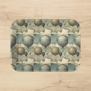 Seda Vintage Balões de Ar Quente - Dissociação Papel Te