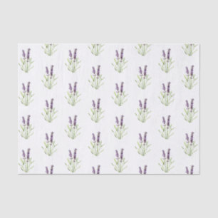 Seda Vintage - Lavanda de papel pequeno em francês