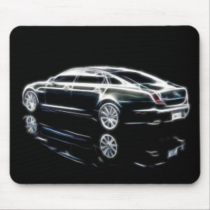 Sedan luxuoso de Jaguar XJ Mousepad 2011
