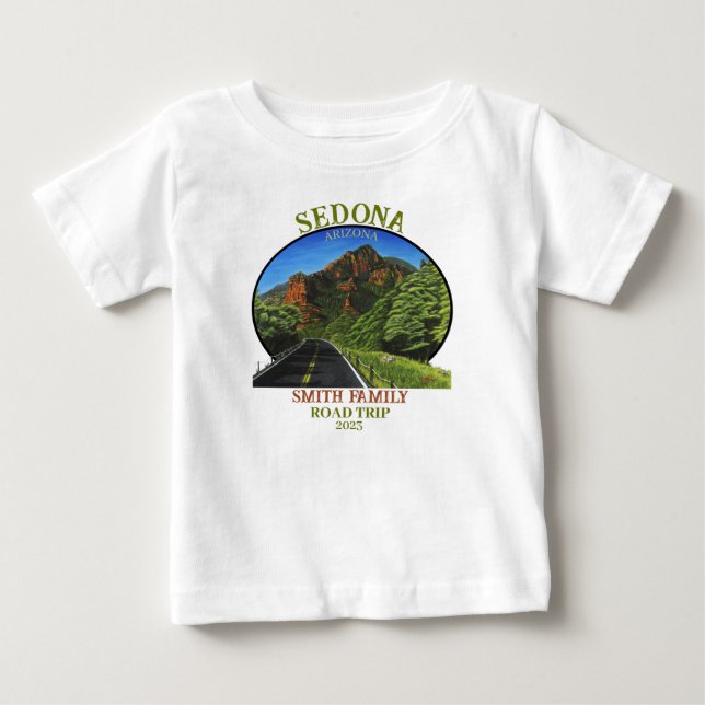 Sedona Arizona Baby T-Shirt (Frente)