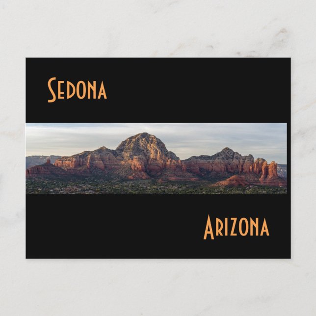 Sedona, cartão postal de Arizona (Frente)