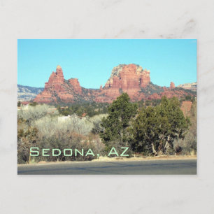 Sedona-View nº 4, Sedona, AZ Cartão postal