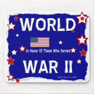 Segunda Guerra Mundial - Em Honra - Mousepad