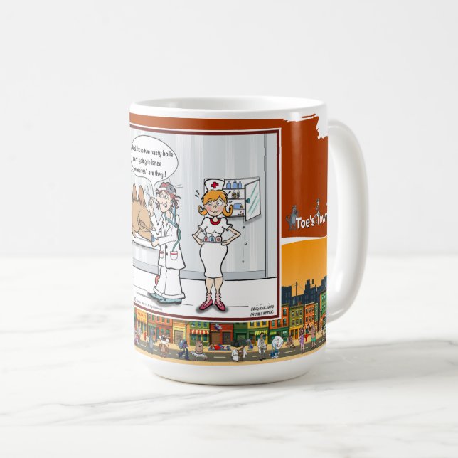 Segunda Opinião | Caneca de Café Clássico Fique Be (Frente Esquerda)