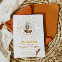 Segunda Viagem Em Torno Do Convite Sun | Boho