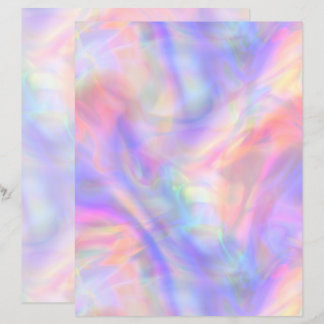 segunda visão, holo pastel: folha de papel