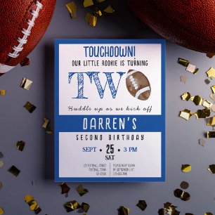 Segundo aniversário Cute Rookie de Futebol