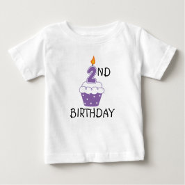 segundo aniversário T-Shirt para crianças