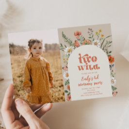 Segundo Convite Fotográfico de Aniversário para Wi