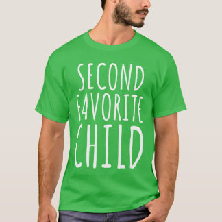 Segundo Filho Favorito para Camisa engraçada favor