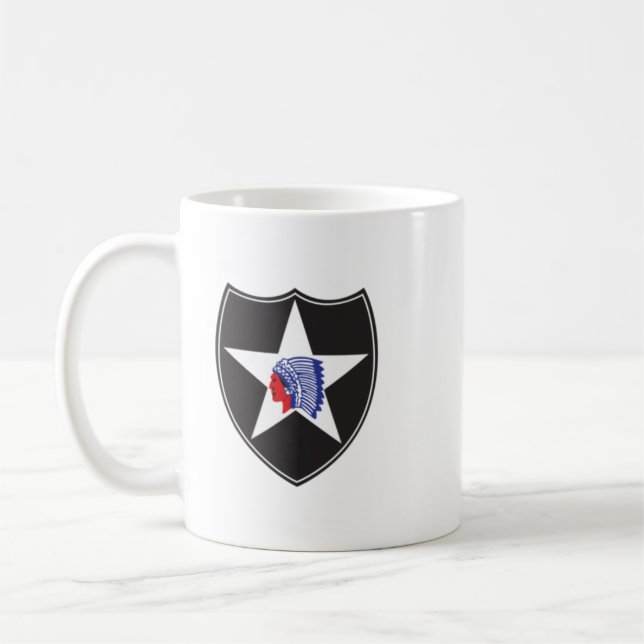 segundo Infantry Division - caneca de café (Esquerda)